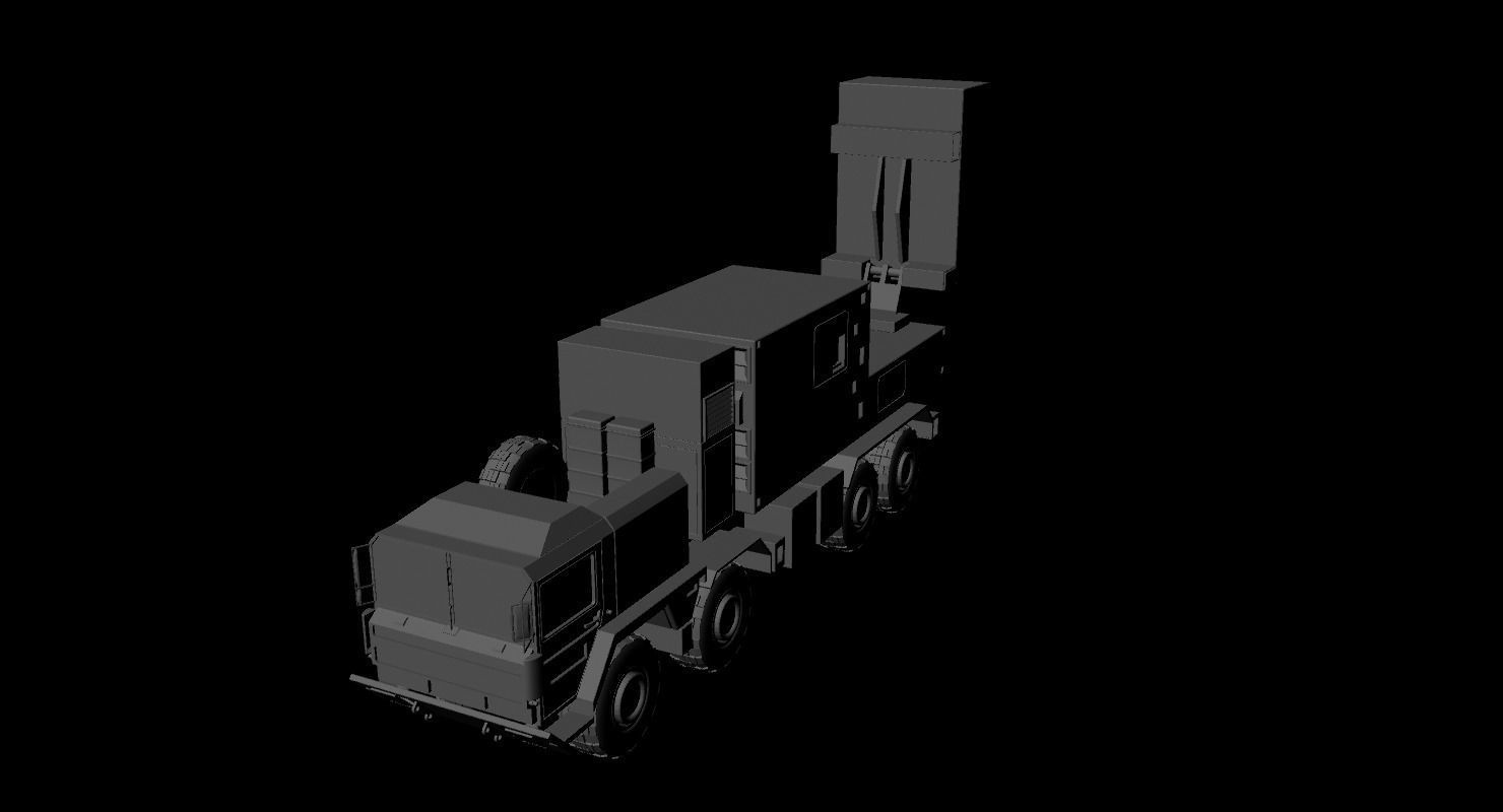 COBRA radar Low-poly 3D model_41