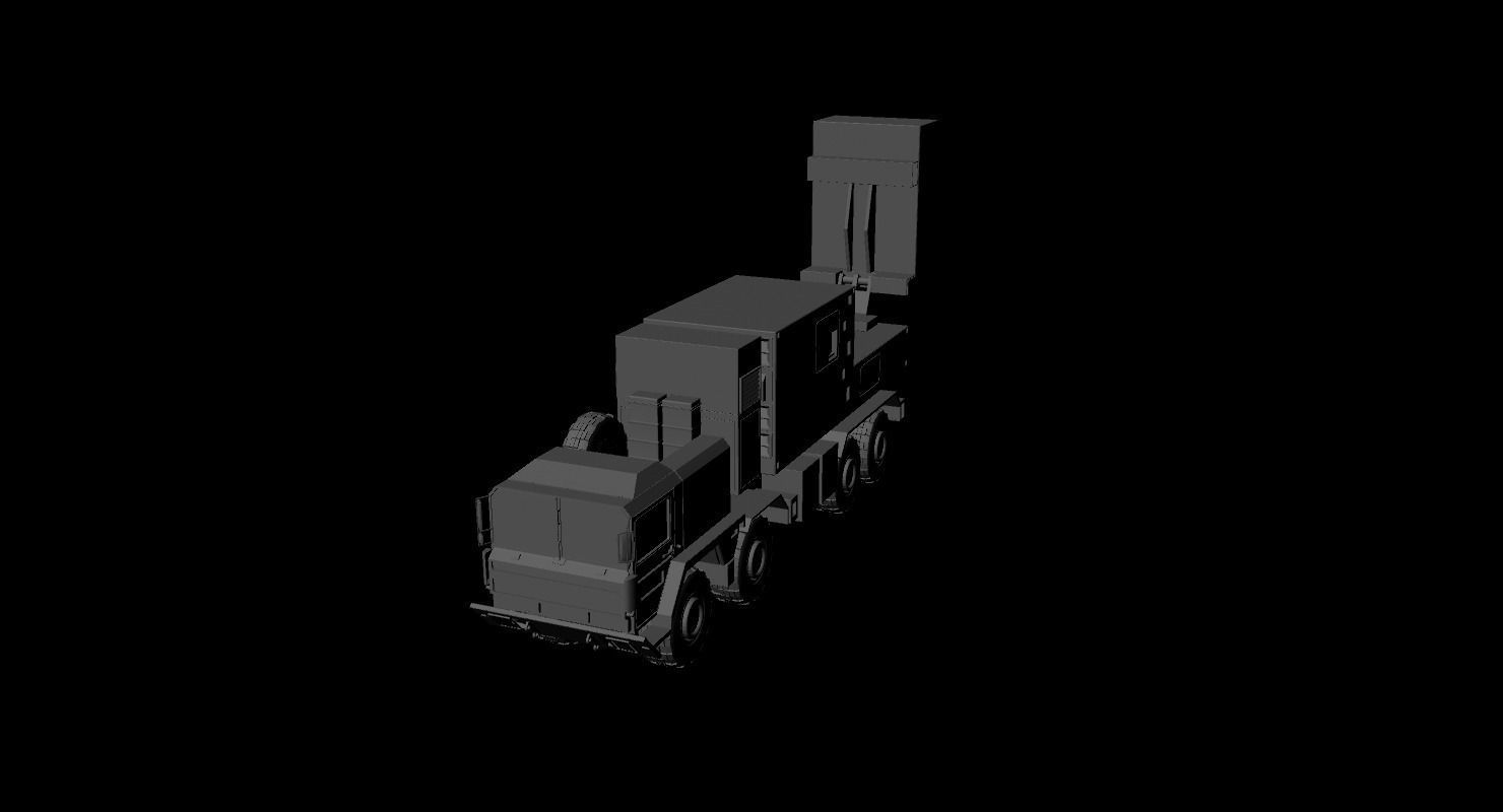 COBRA radar Low-poly 3D model_26