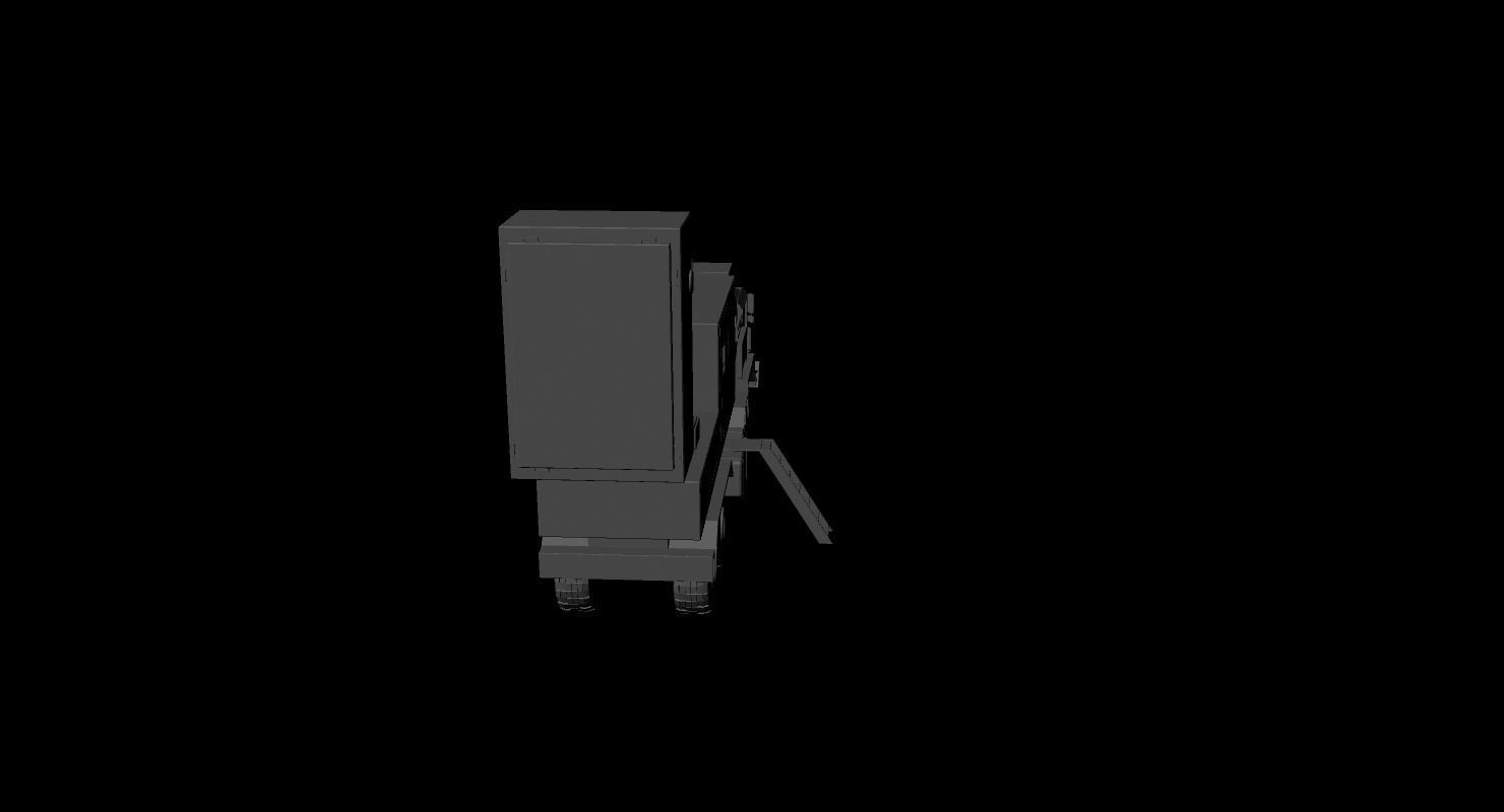 COBRA radar Low-poly 3D model_15