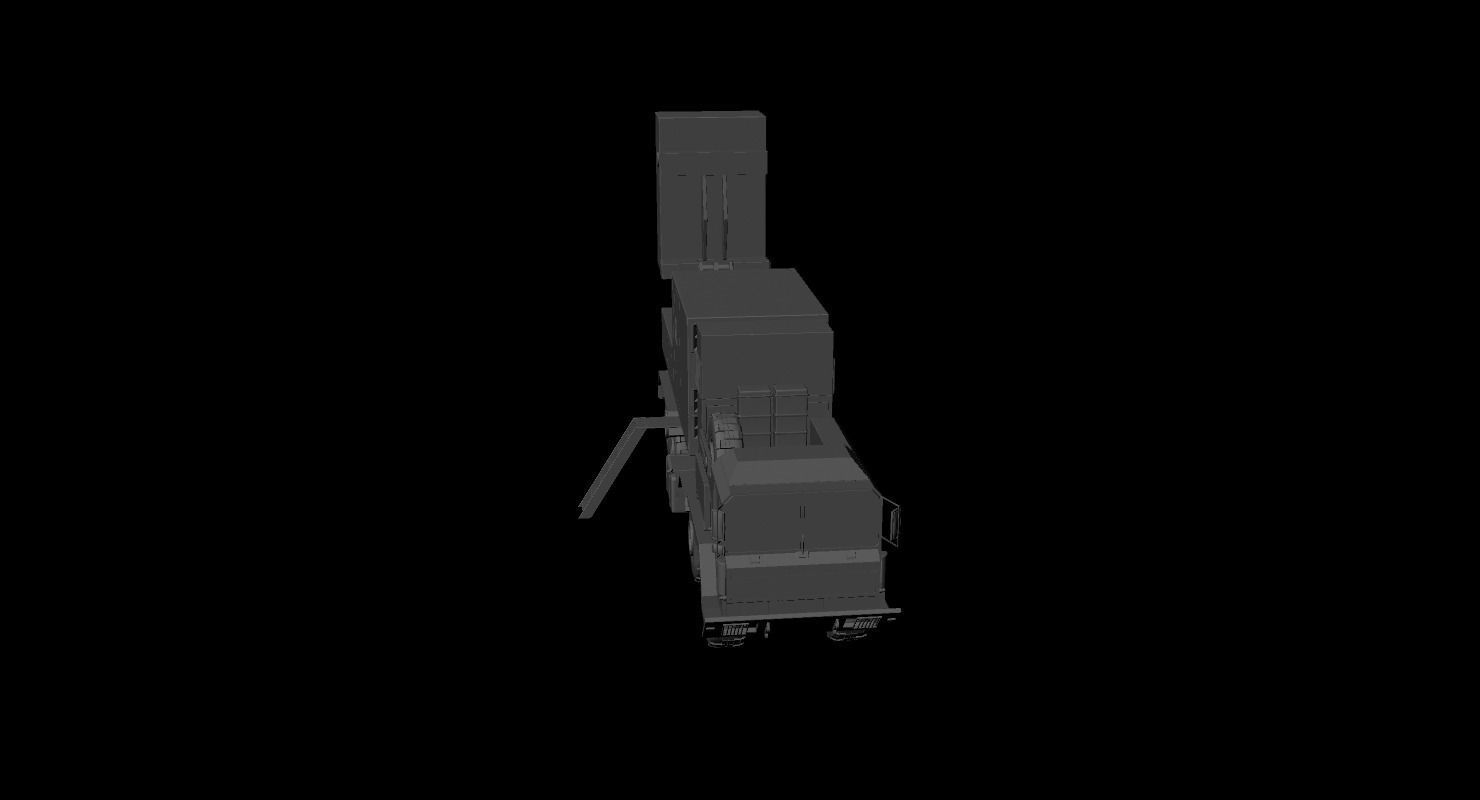 COBRA radar Low-poly 3D model_34