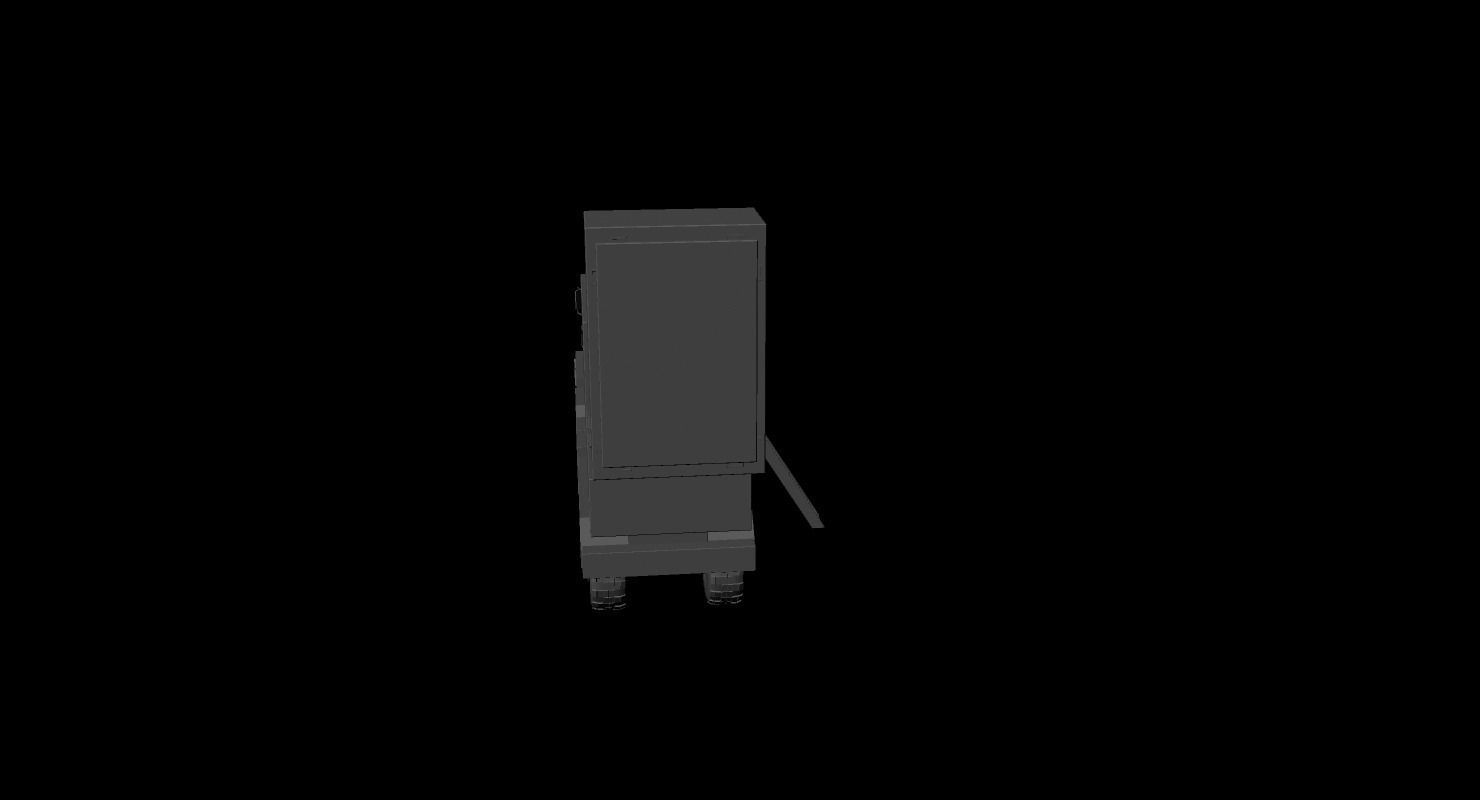 COBRA radar Low-poly 3D model_14