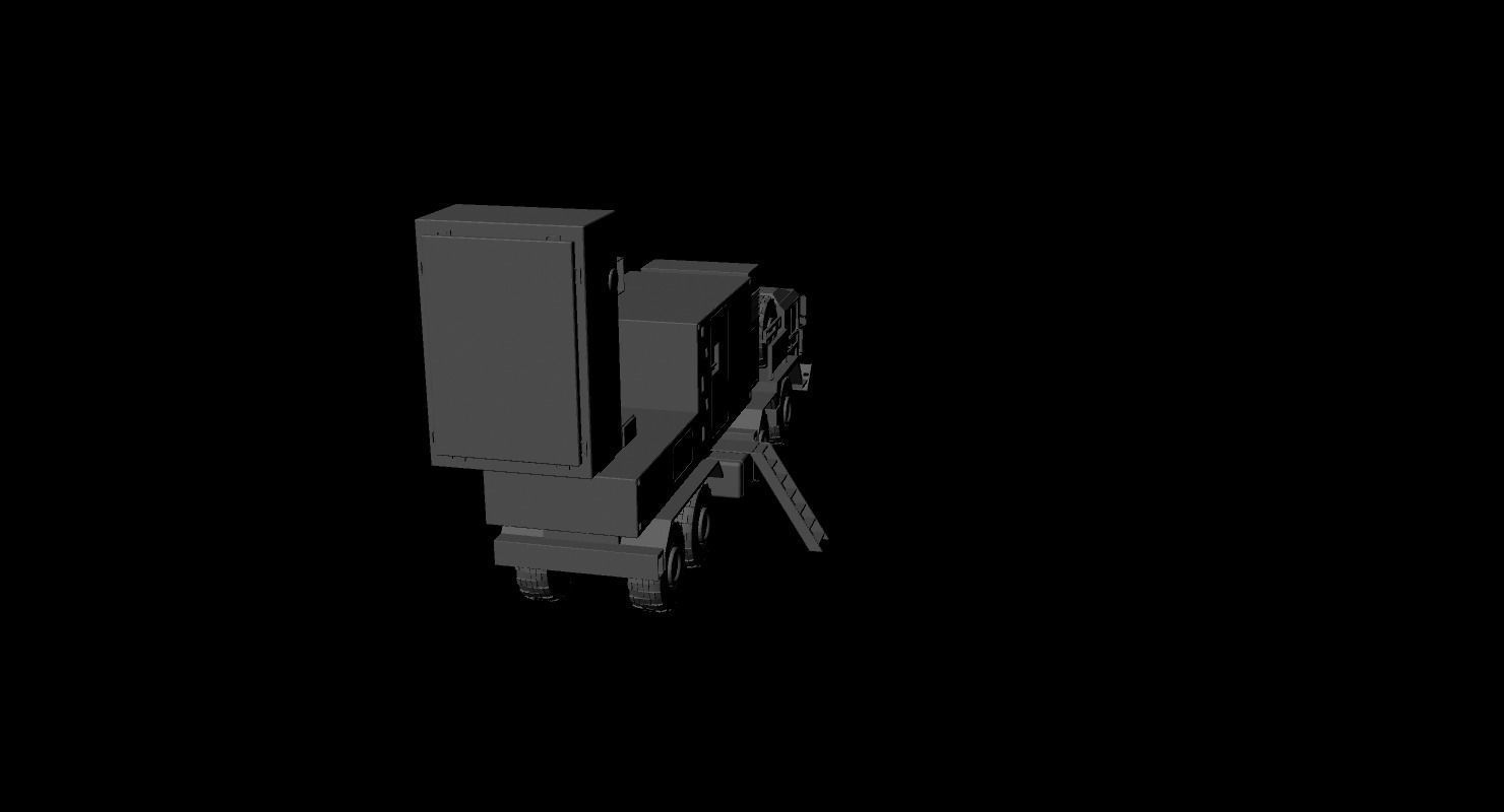 COBRA radar Low-poly 3D model_13