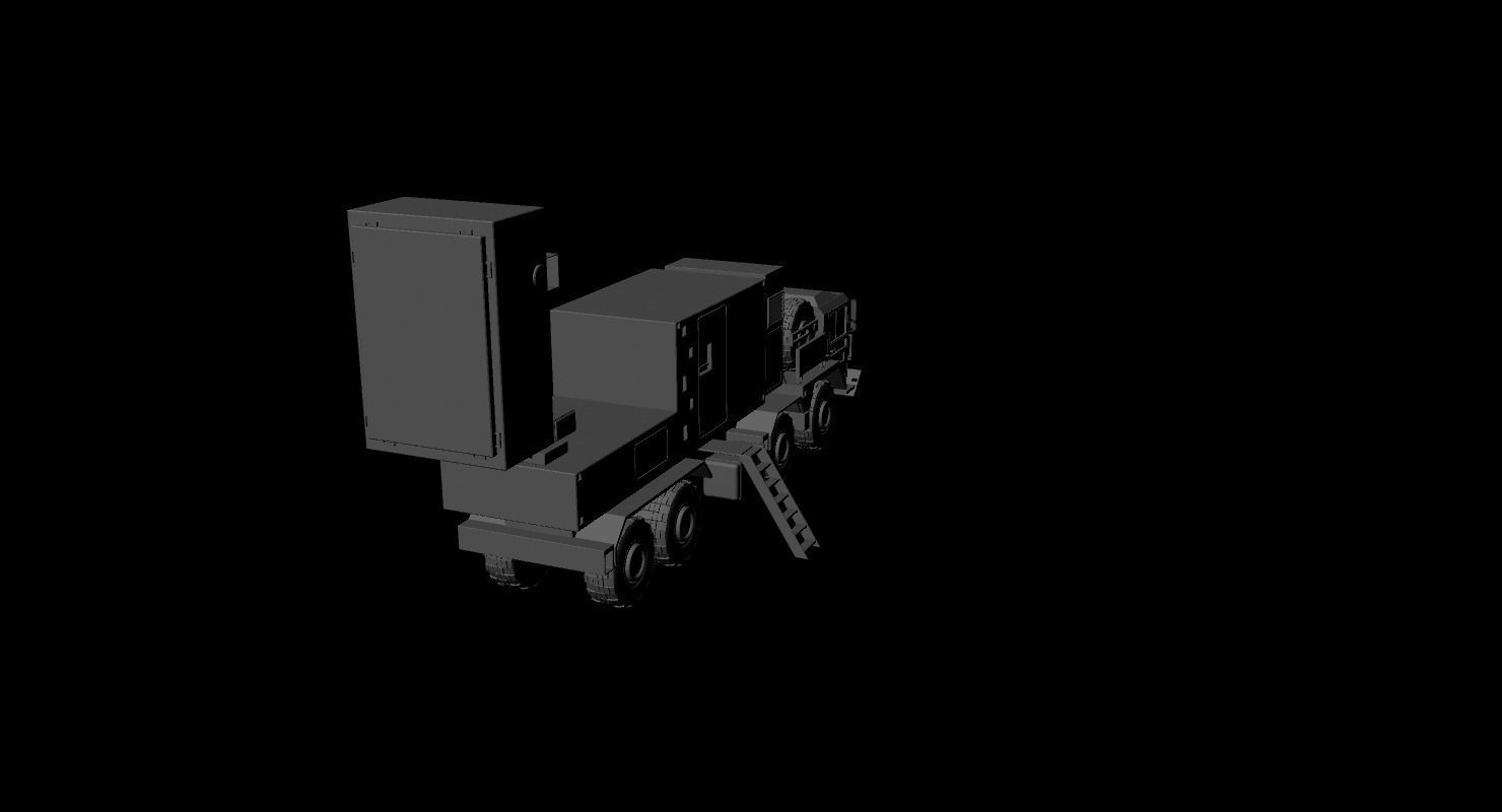 COBRA radar Low-poly 3D model_11