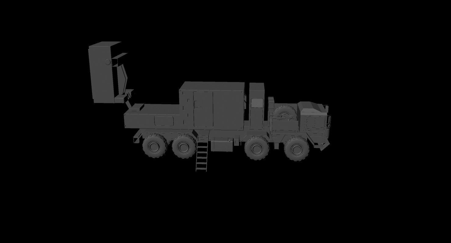 COBRA radar Low-poly 3D model_4