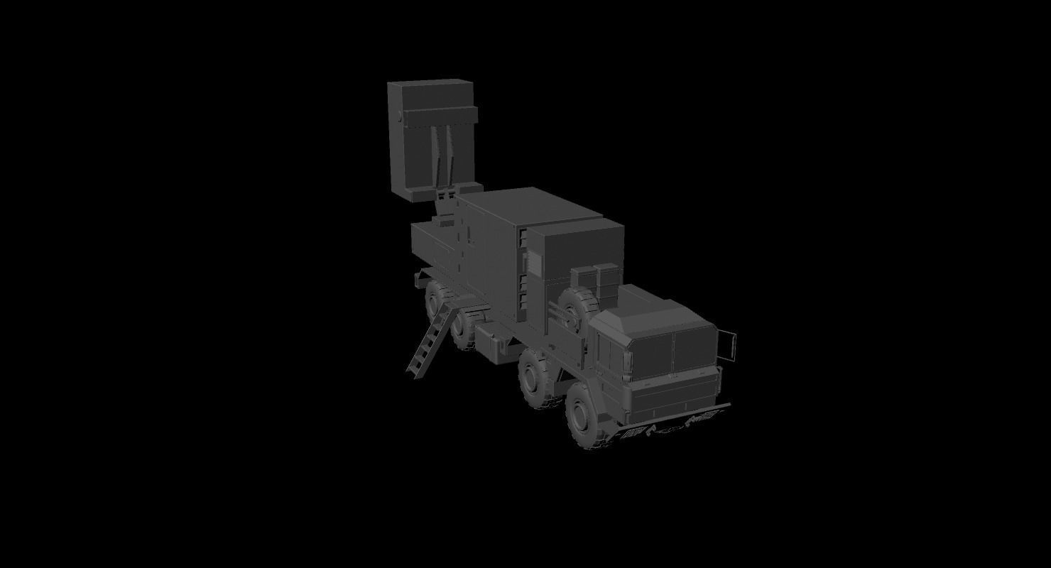 COBRA radar Low-poly 3D model_35