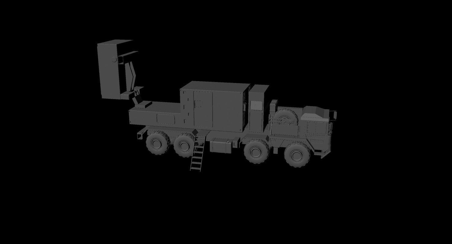 COBRA radar Low-poly 3D model_6