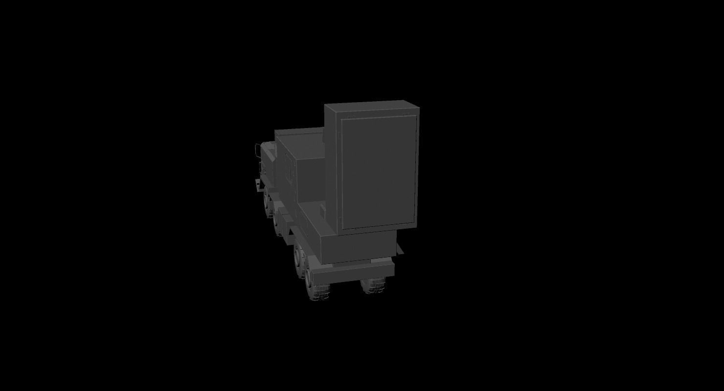 COBRA radar Low-poly 3D model_16