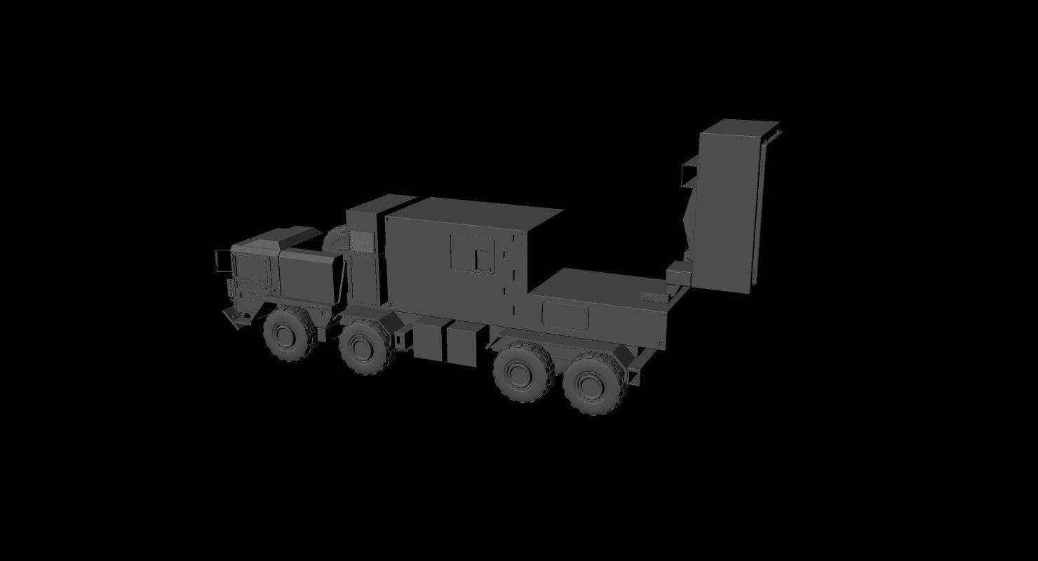 COBRA radar Low-poly 3D model_19
