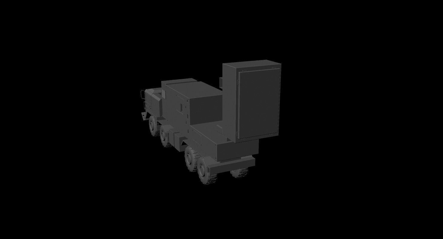 COBRA radar Low-poly 3D model_17