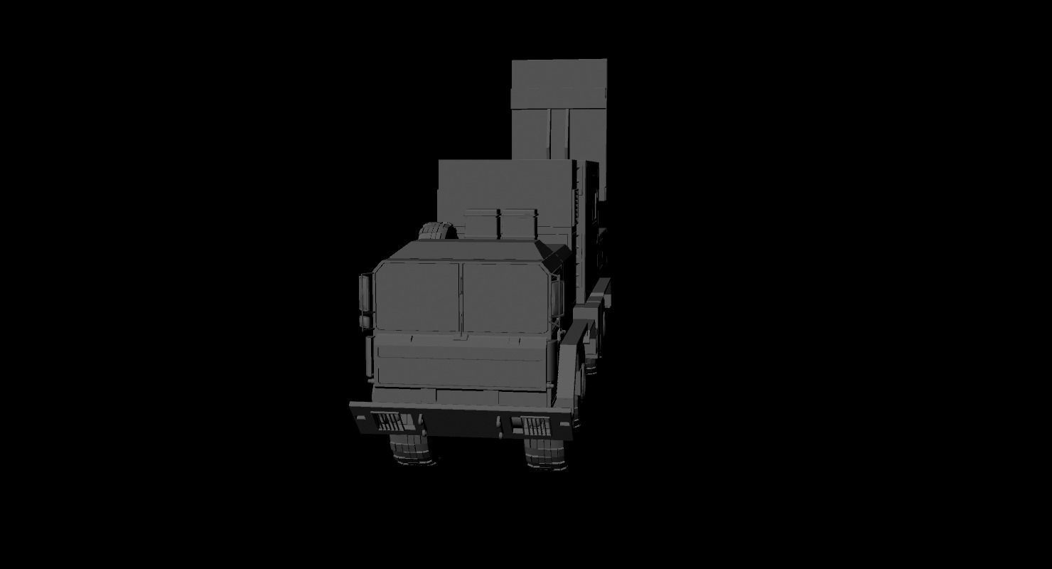 COBRA radar Low-poly 3D model_37