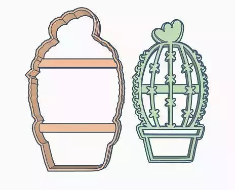 Cactus Cookie Cutter Set