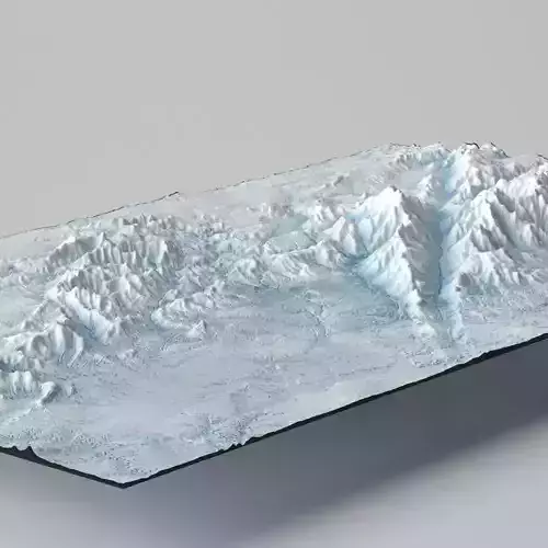 Artic Landscape 3D model