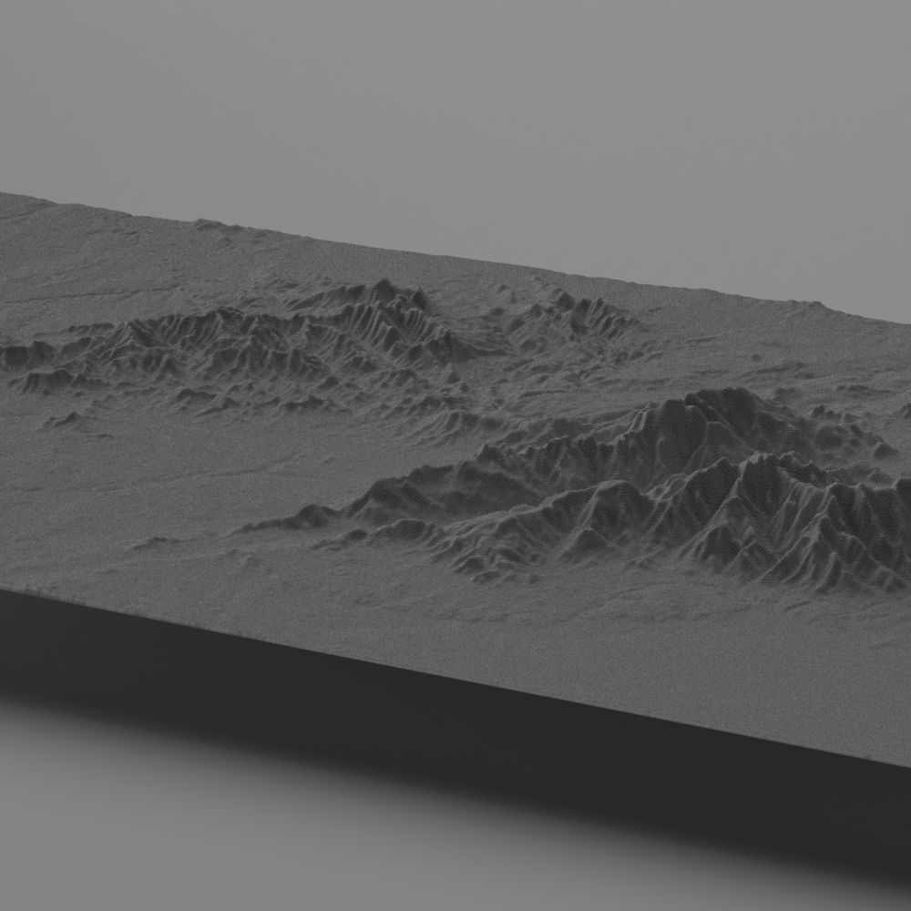 Artic Landscape 3D model_6