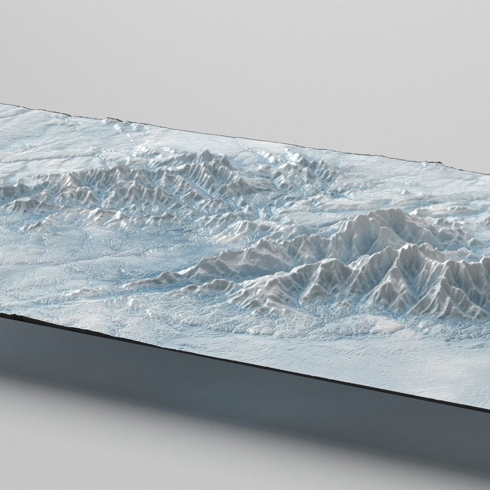 Artic Landscape 3D model_7