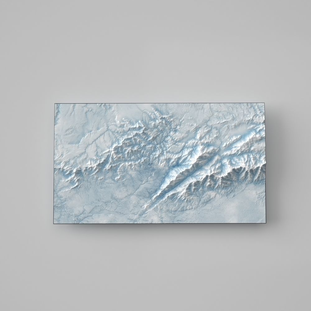 Artic Landscape 3D model_2