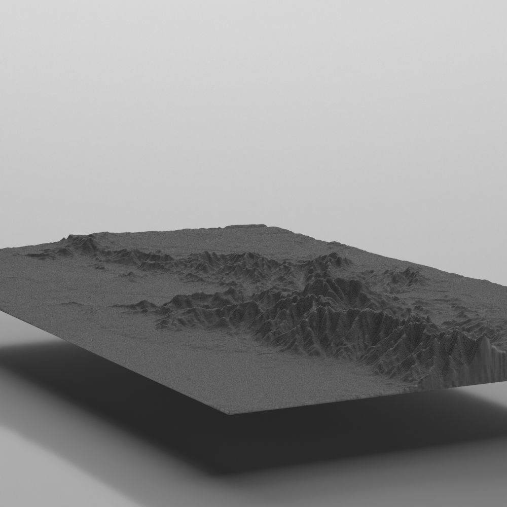 Artic Landscape 3D model_5
