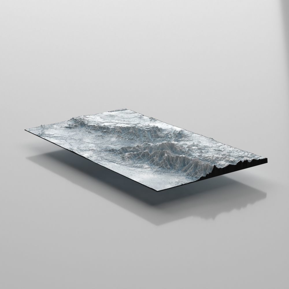 Artic Landscape 3D model_1