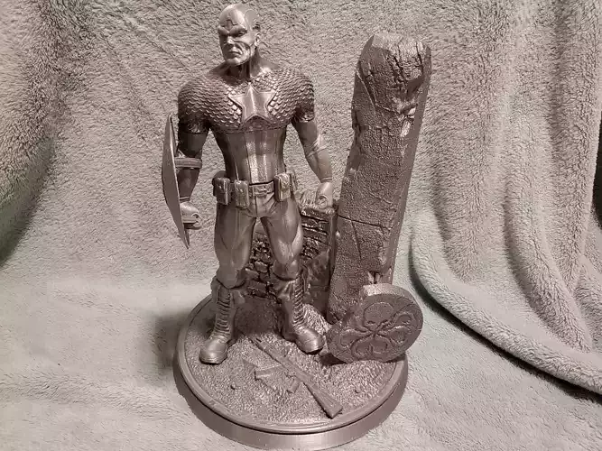 Captain America STL 3dprinting  3D print model