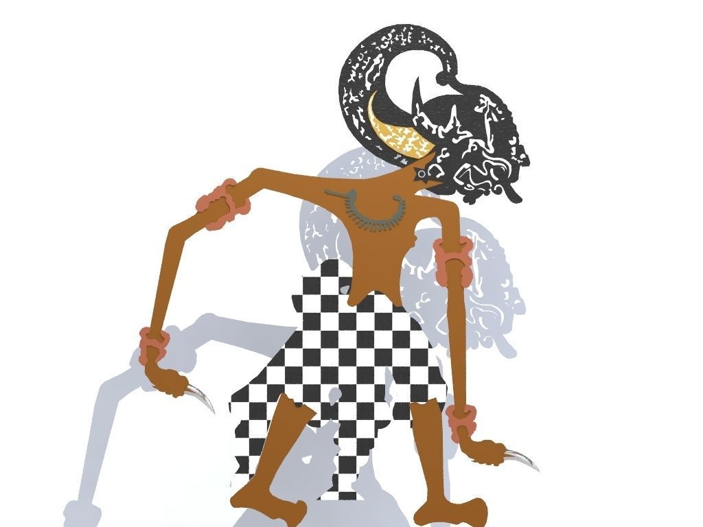 Wayang Kulit 3D model_3