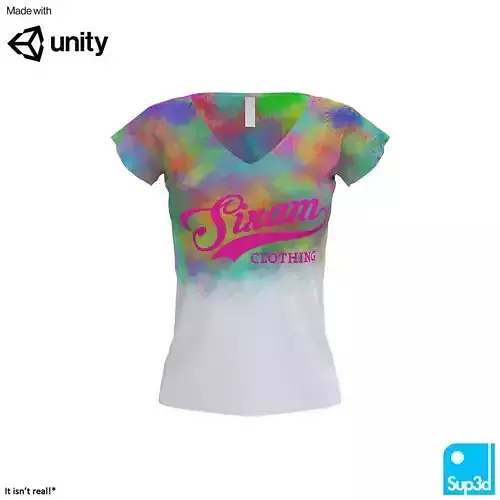 Women V-Neck Shirt VR