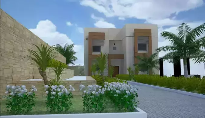 Villa modern house in cyprus