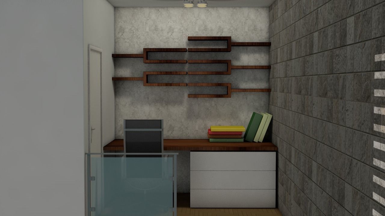 Modern Apartment  3D model_4