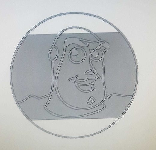 Buzz Lightyear cookie cutter 3D print model