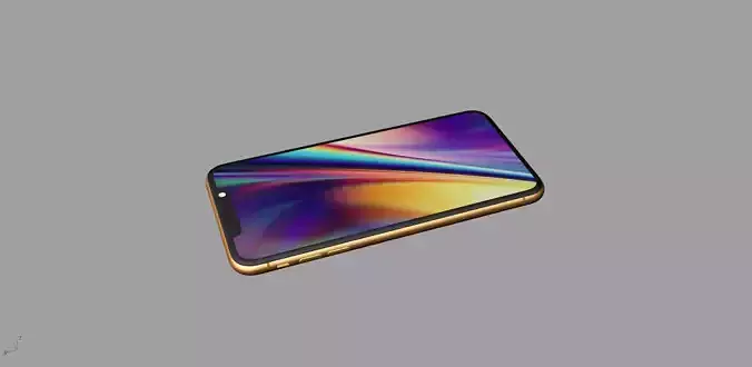 2019 iphone XI Max gold 3D print model