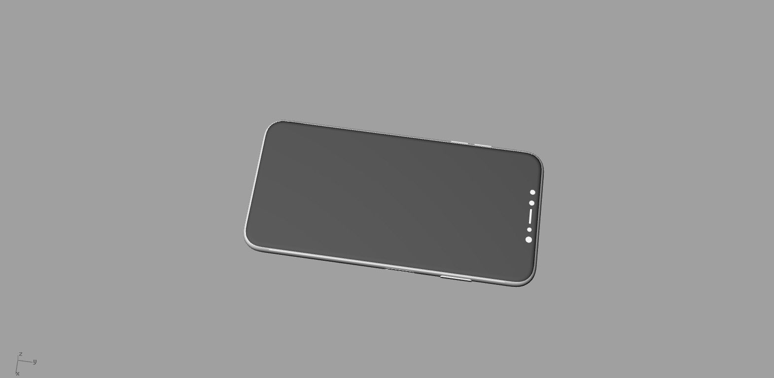 2019 iphone XI Max Space Gray 3D model 3D printable | CGTrader