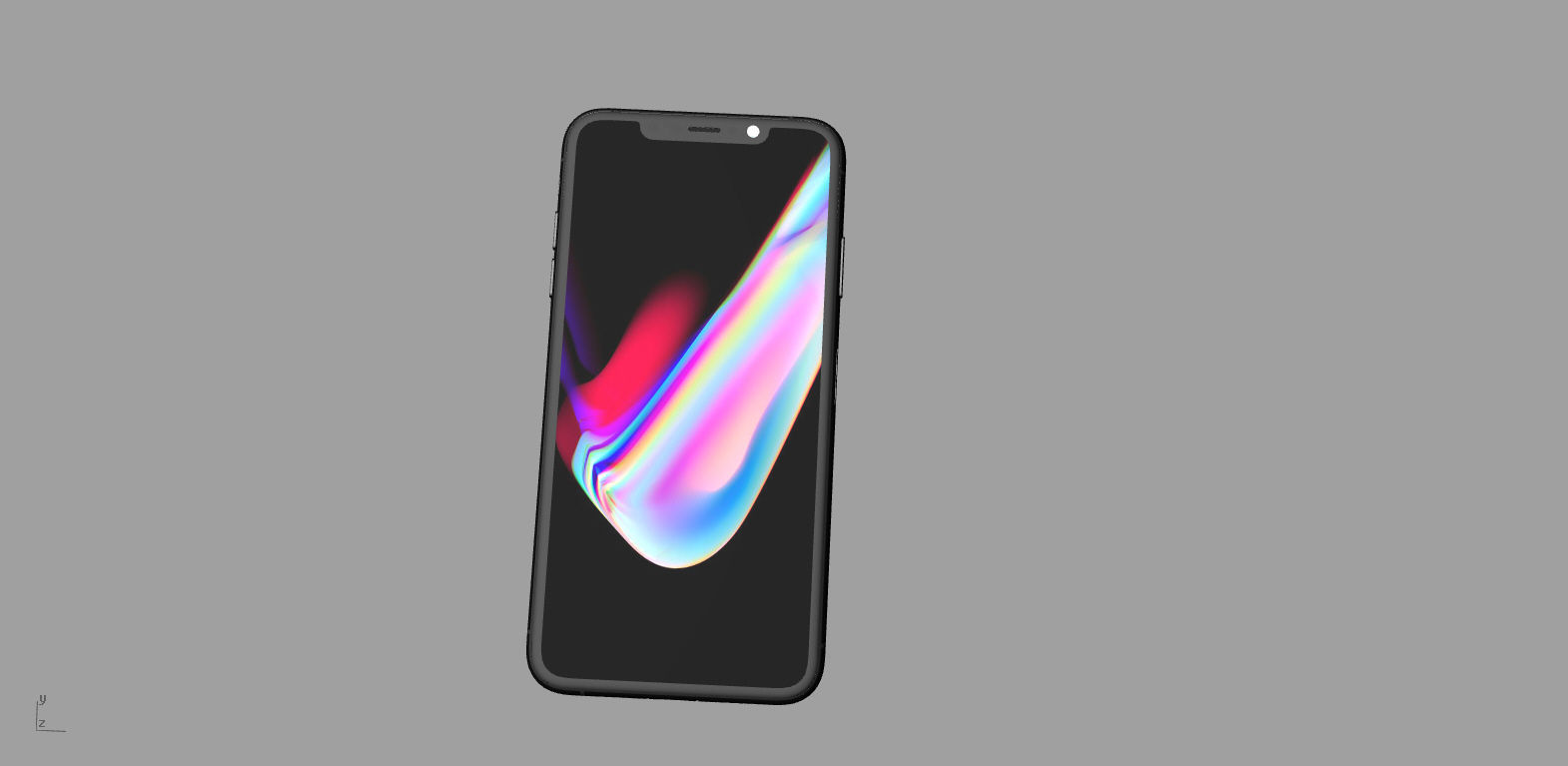 2019 iphone XI Max Space Gray 3D model 3D printable | CGTrader