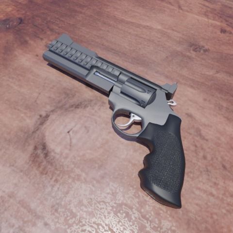 357 Magnum 3D model_5