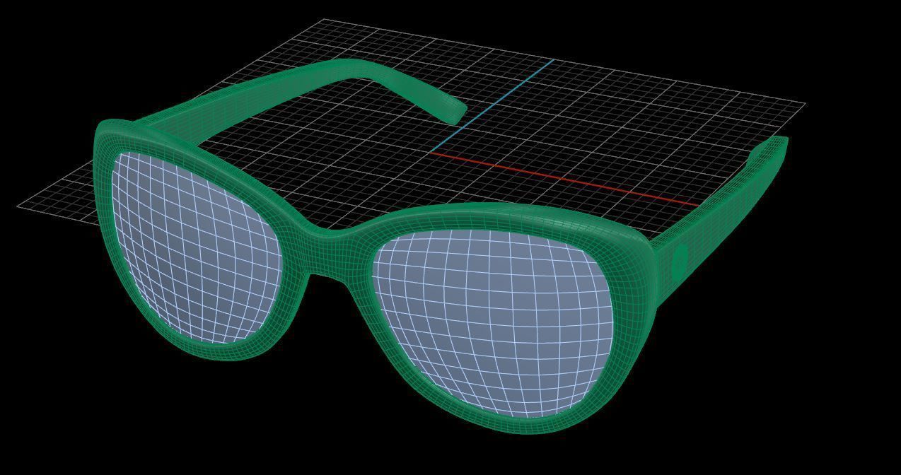 Eyeglasses for Men and Women 3D print model_5
