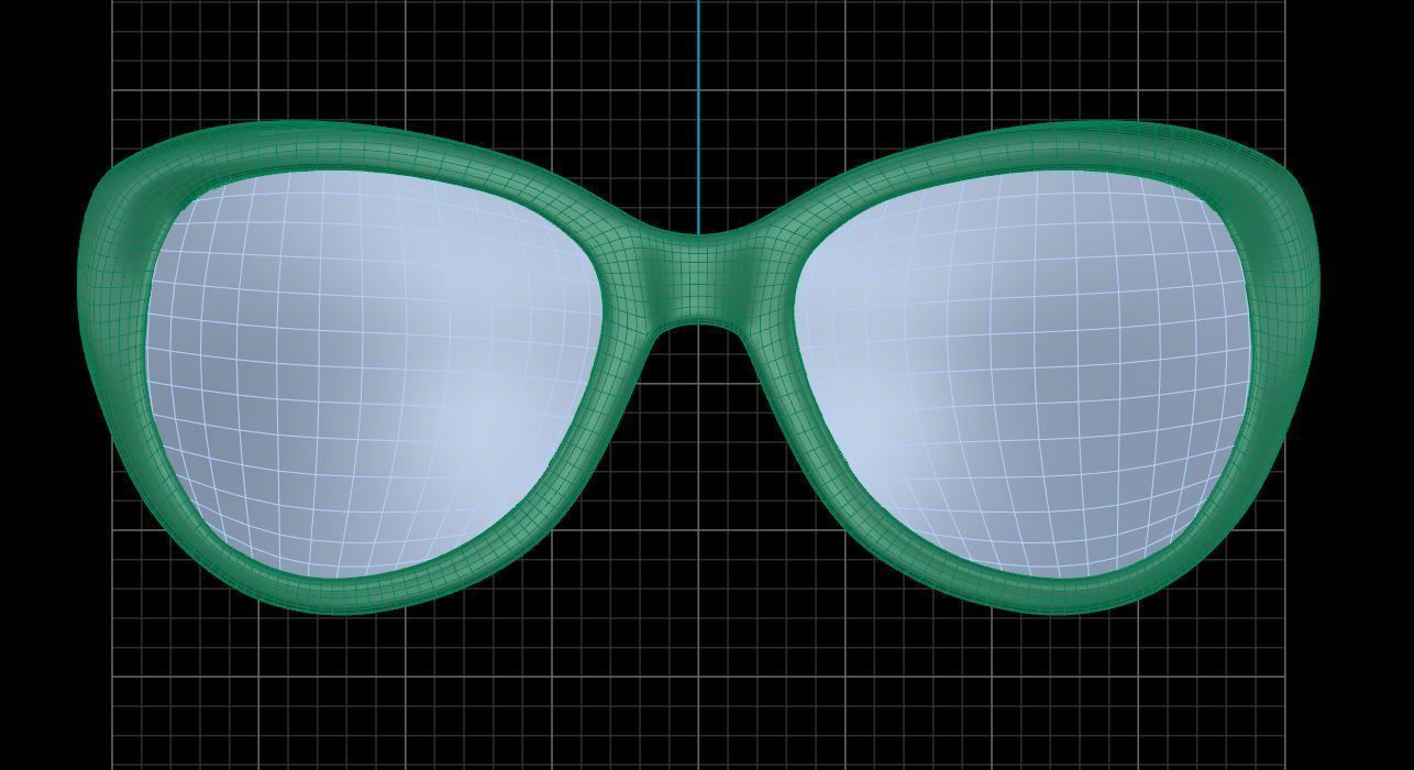 Eyeglasses for Men and Women 3D print model_6