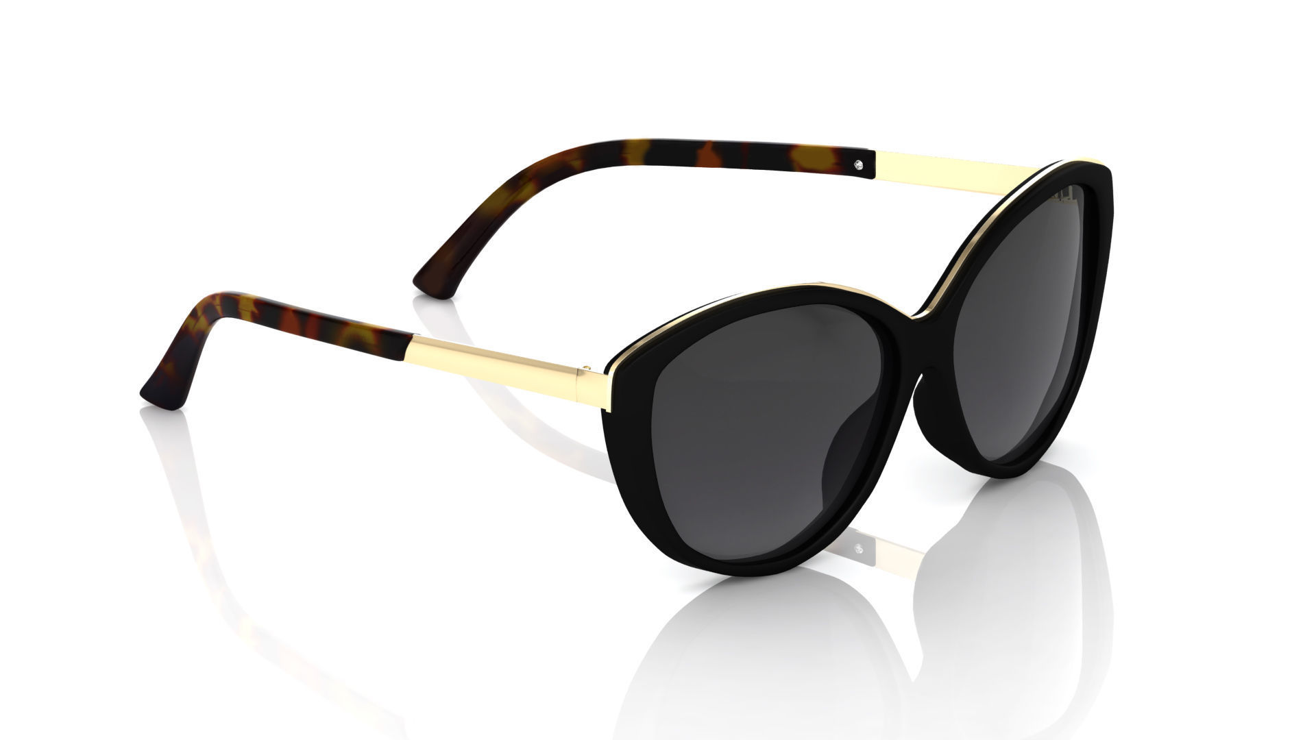 Eyeglasses for Men and Women 3D print model_1