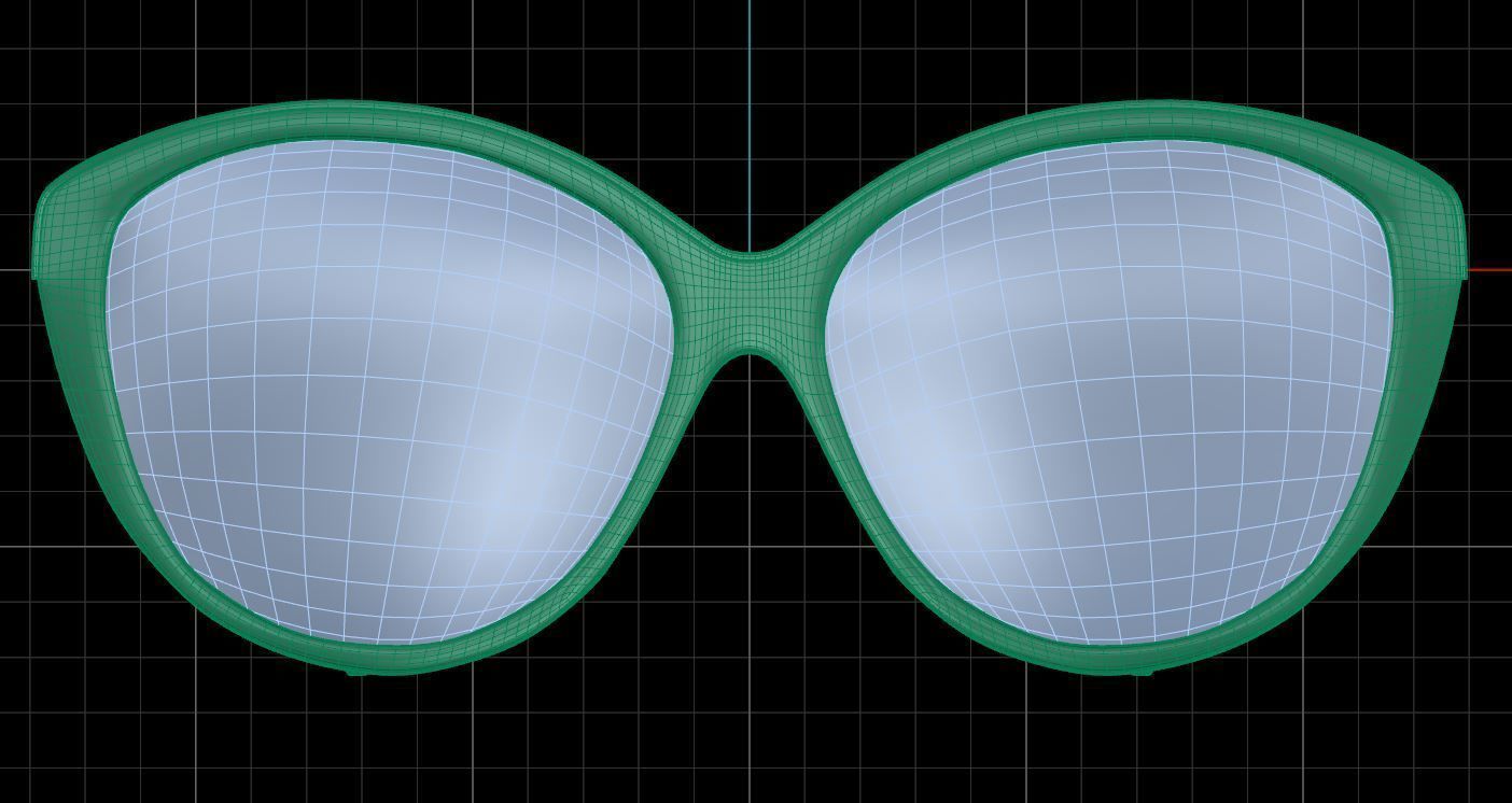 Eyeglasses for Men and Women 3D print model_7