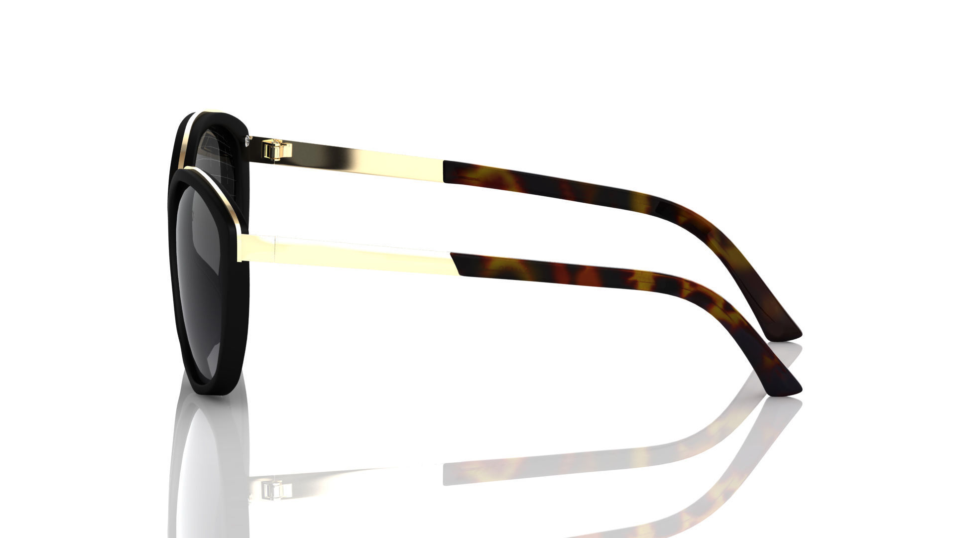 Eyeglasses for Men and Women 3D print model_3