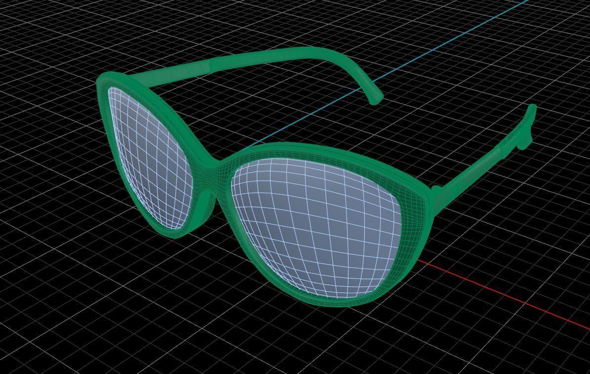 Eyeglasses for Men and Women 3D print model_5