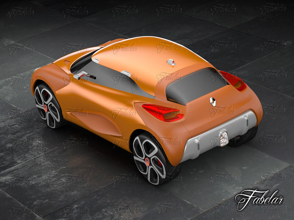 Renault Captur concept  3D model_5