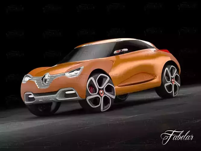 Renault Captur concept  3D model