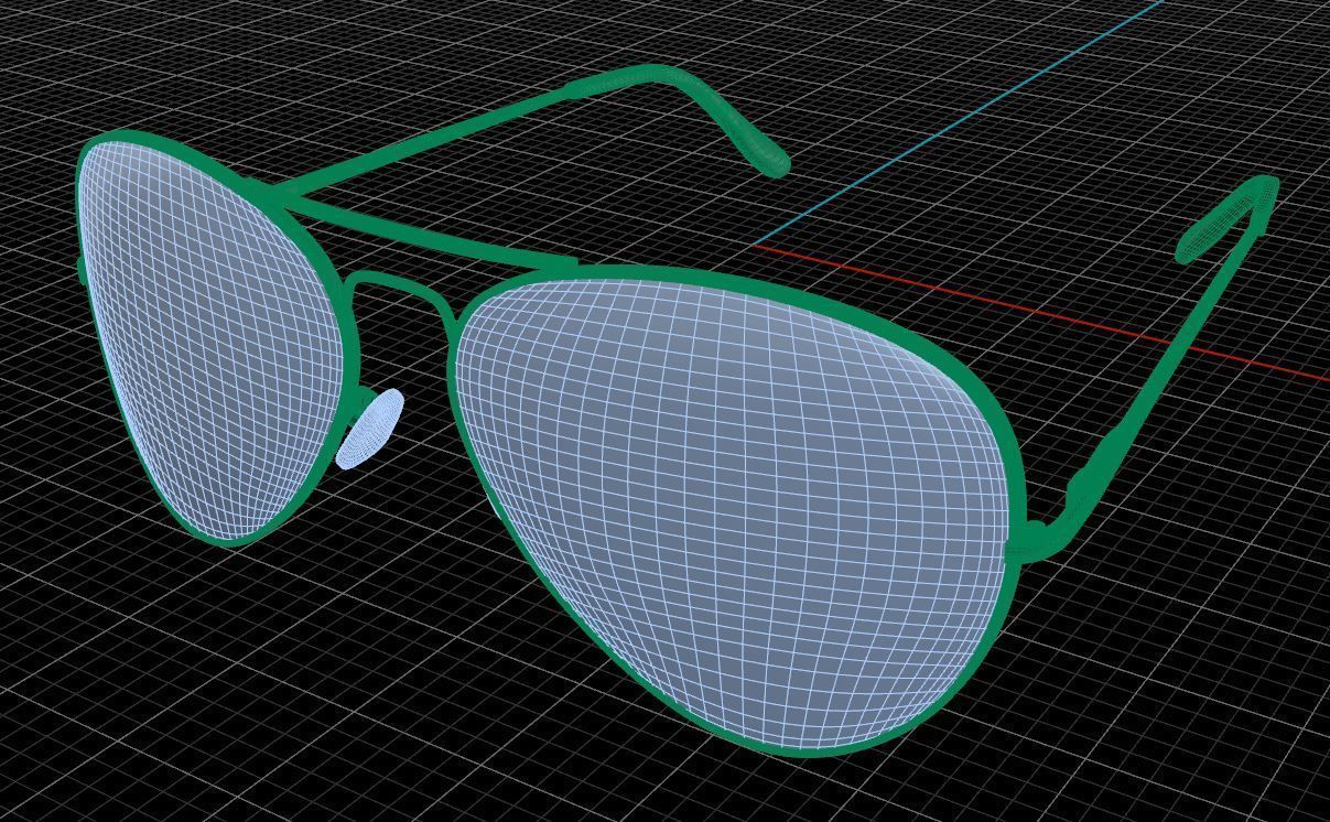 Eyeglasses for Men and Women 3D print model_5