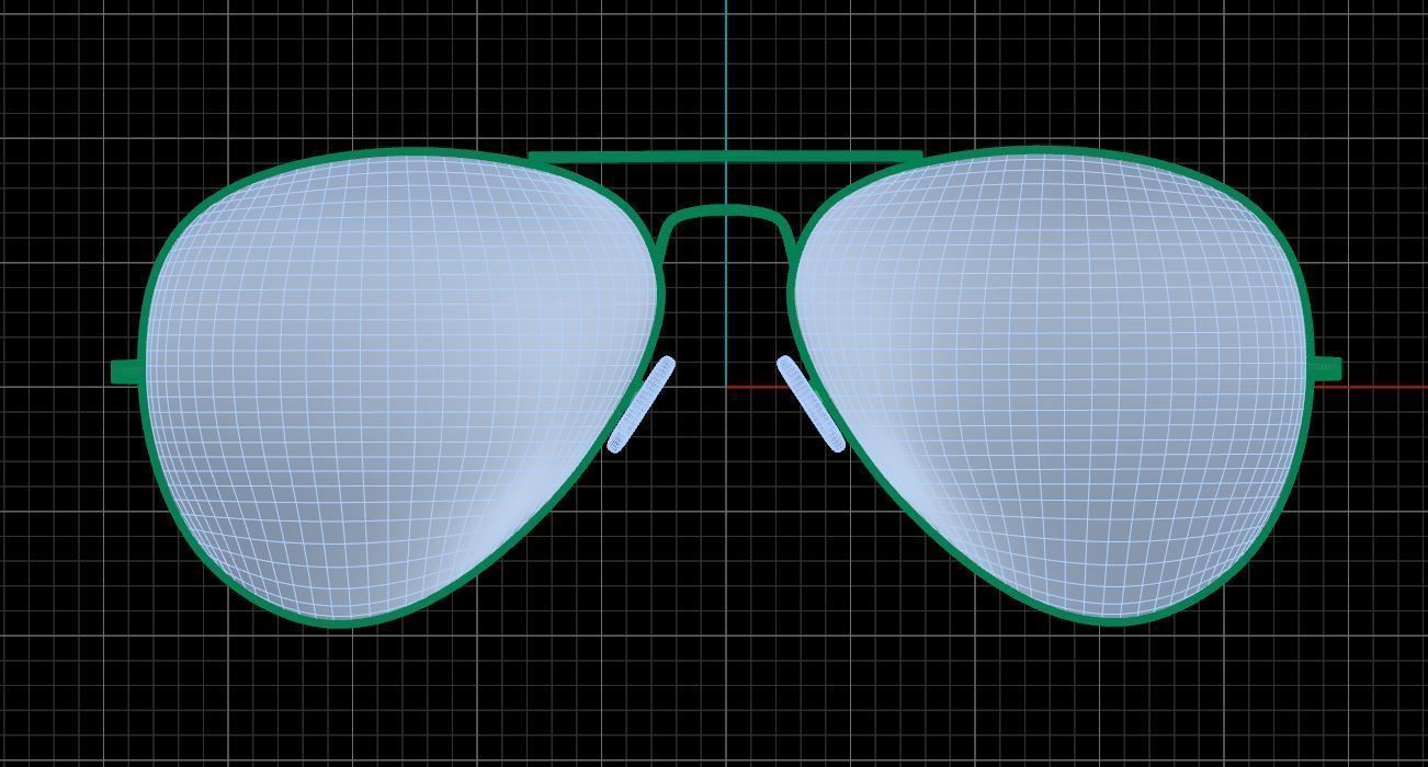Eyeglasses for Men and Women 3D print model_7