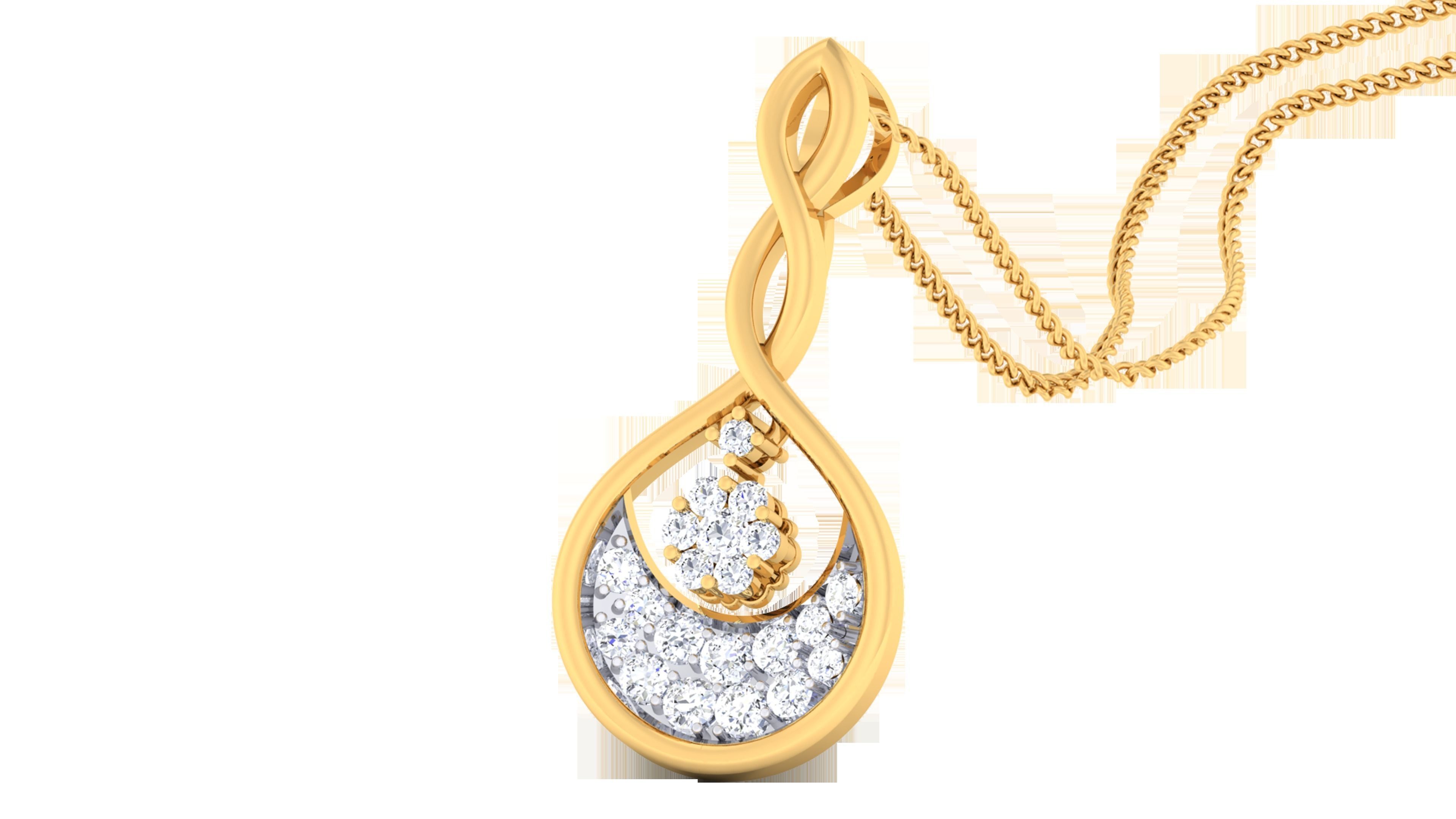 Women pendant-earrings set 3dm mgx render detail 3D print model 3D print model_1