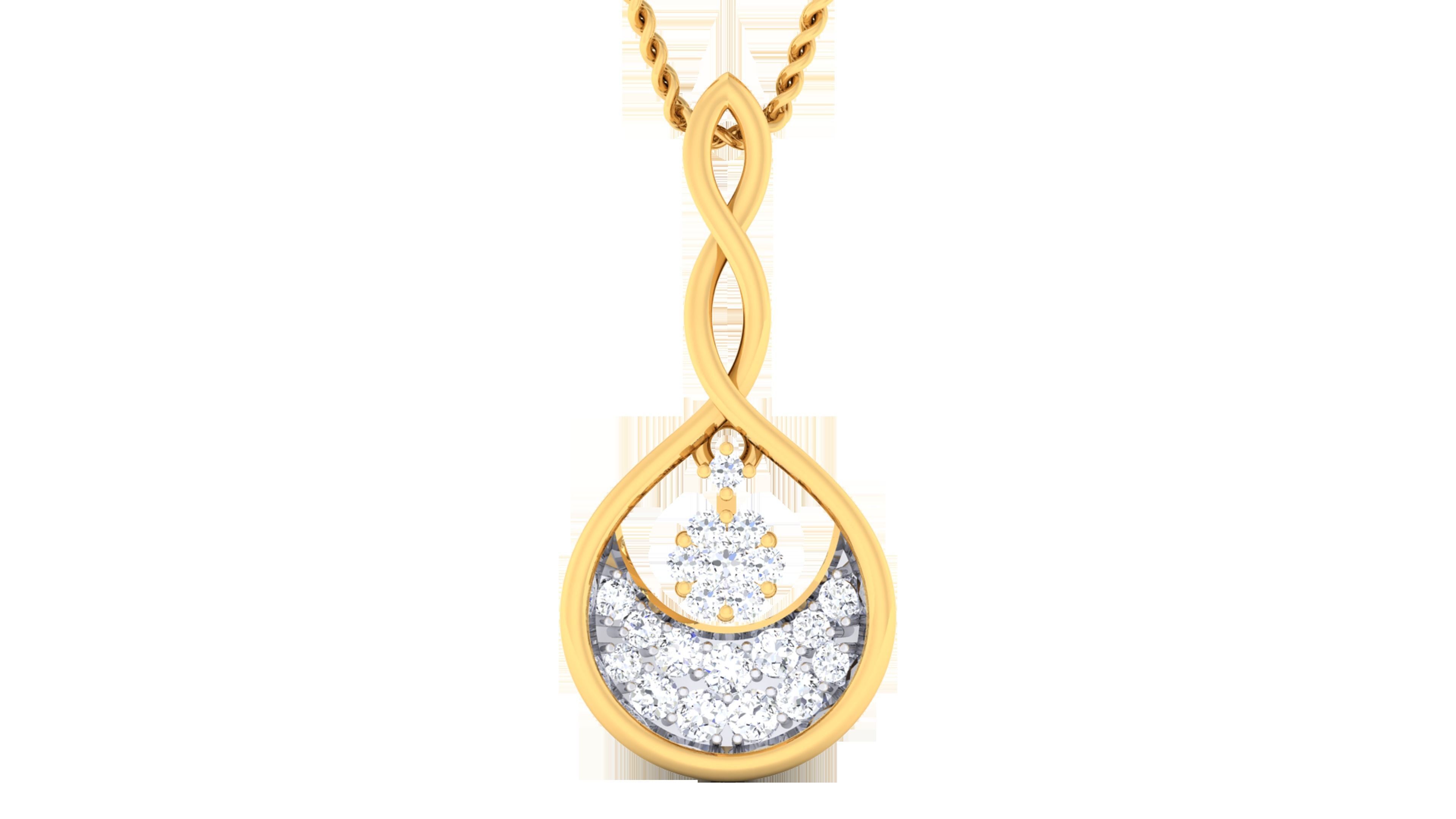 Women pendant-earrings set 3dm mgx render detail 3D print model 3D print model_9