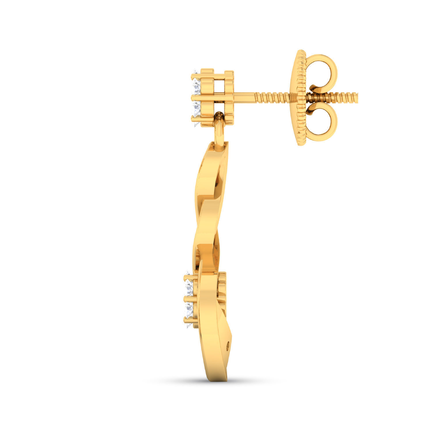 Women pendant-earrings set 3dm mgx render detail 3D print model 3D print model_2