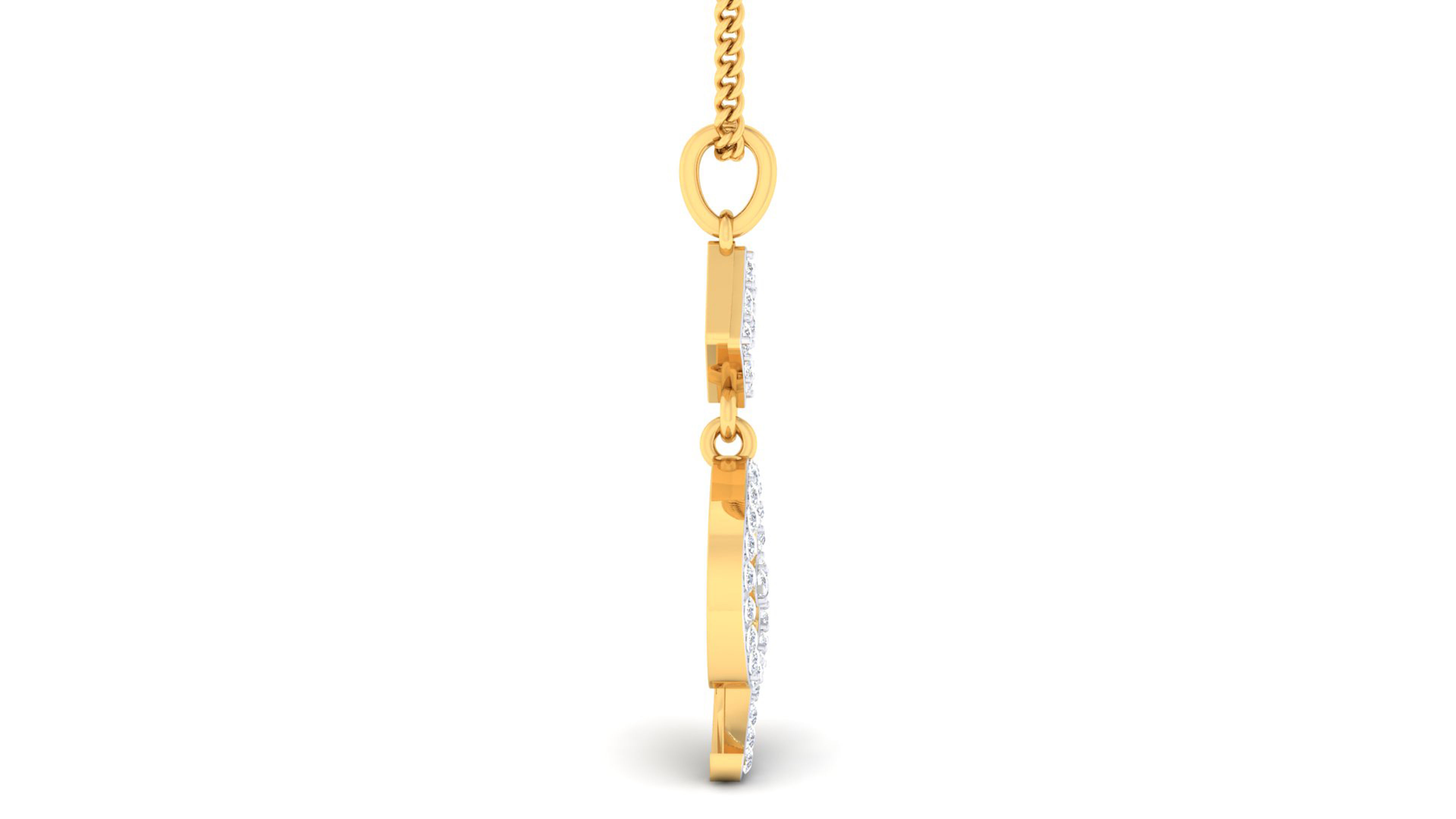 Women pendant-earrings set 3dm mgx render detail 3D print model 3D print model_8