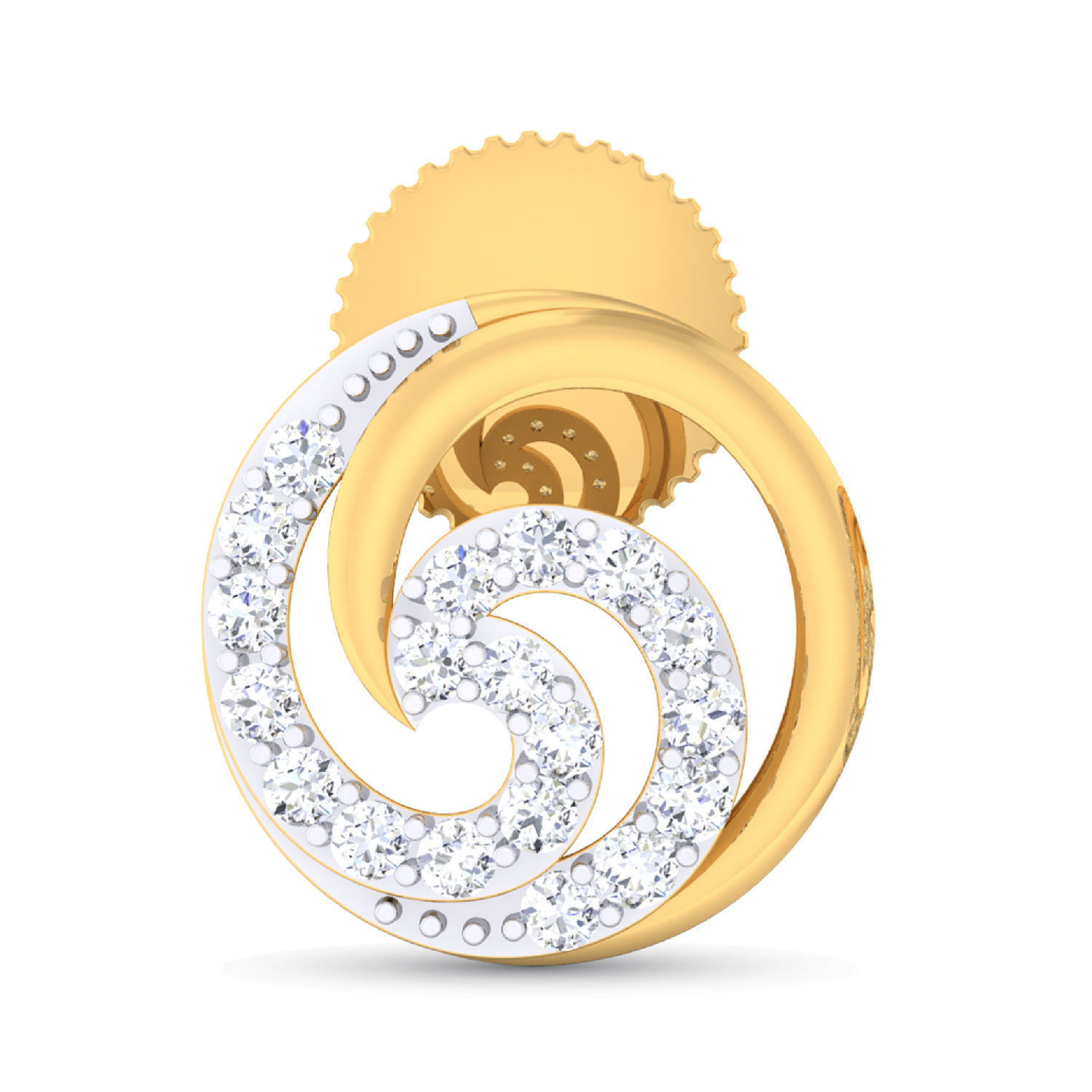 Women pendant-earrings set 3dm mgx render detail 3D print model 3D print model_3