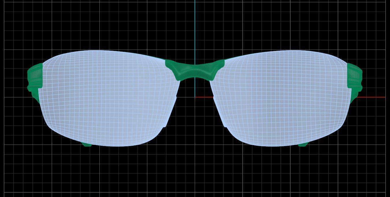 Eyeglasses for Men and Women 3D print model_5