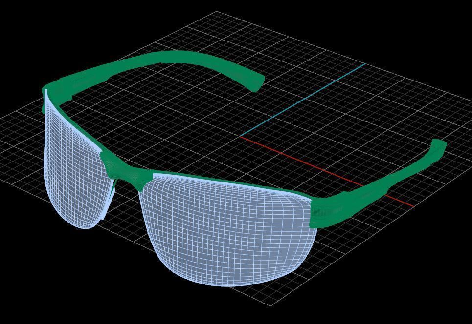 Eyeglasses for Men and Women 3D print model_4