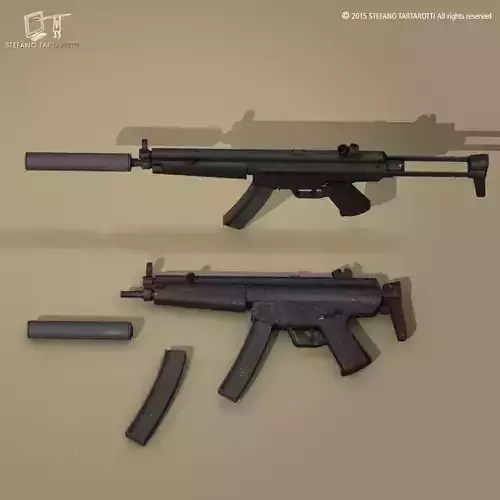 MP5 rifle