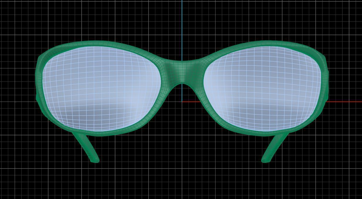 Eyeglasses for Men and Women 3D print model_7